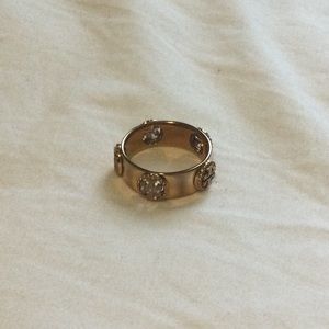 Tory Burch Ring Rose Gold Size 8